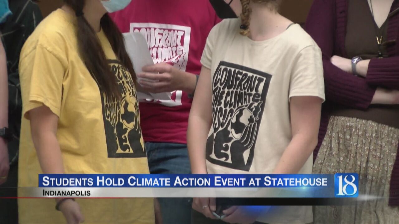 Climate change students